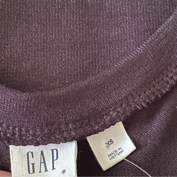 Gap Black Midi Dress sleeveless Crew Neck Knit Stretchy Size XS Fits Like M - Picture 13 of 14